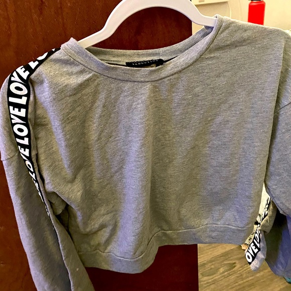 Crop top sweatshirt - Picture 1 of 1